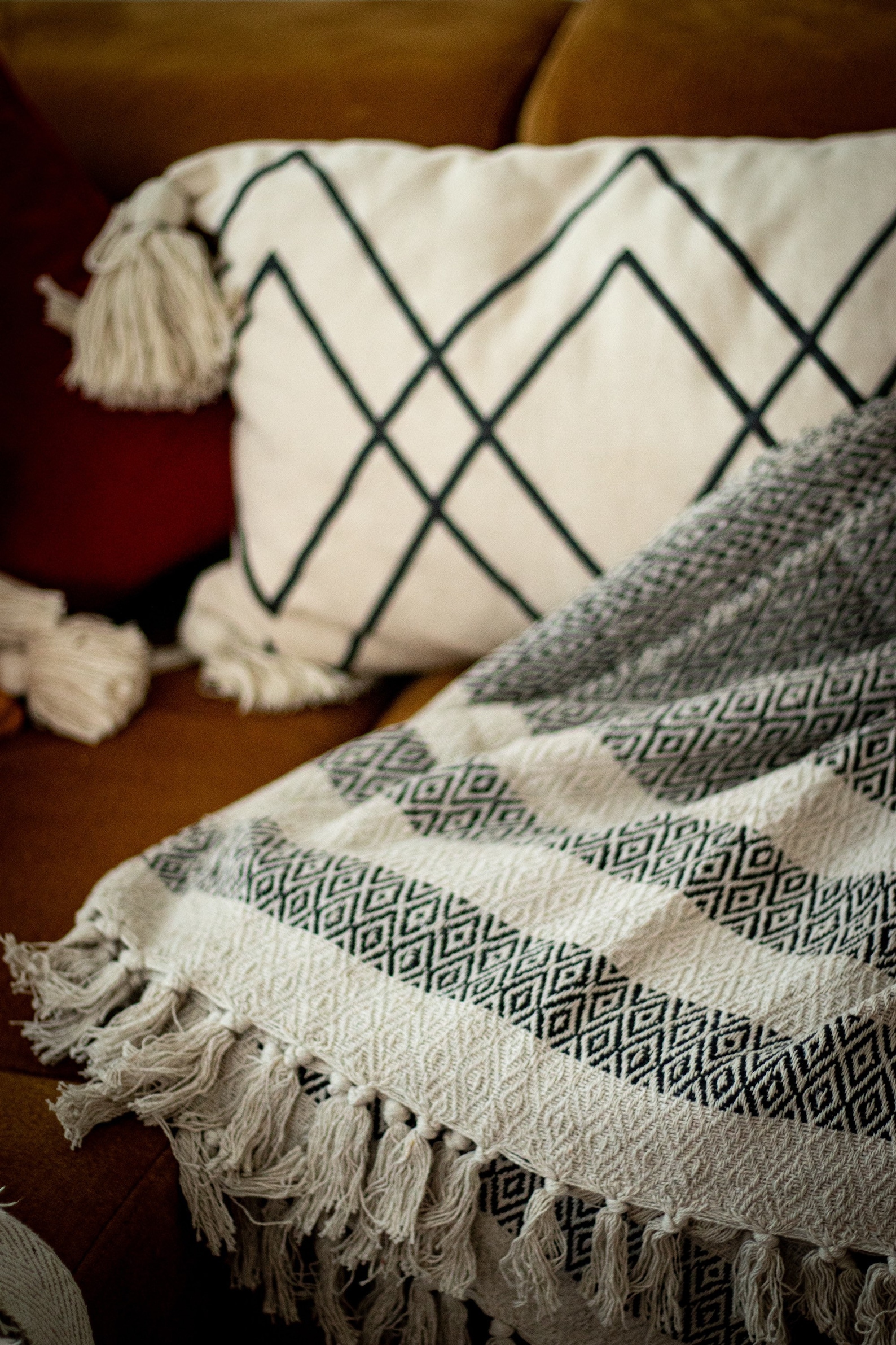 Boho Blanket Throw Etsy