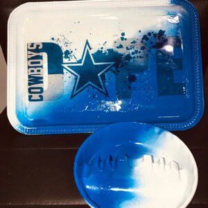 Dallas Cowboys Rolling Tray Set image 6