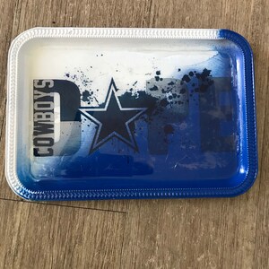 Dallas Cowboys Rolling Tray Set image 2