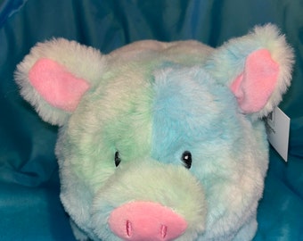 Plush Fluffy & Soft Piggy Bank stuffed animal