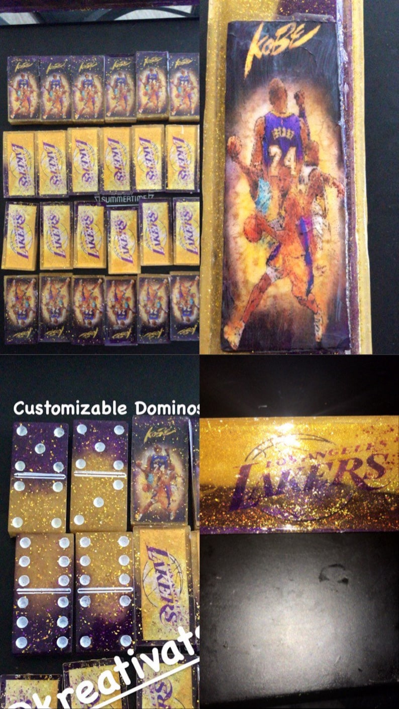 Custom Dominoes Sets Handmade Personalizeable image 2