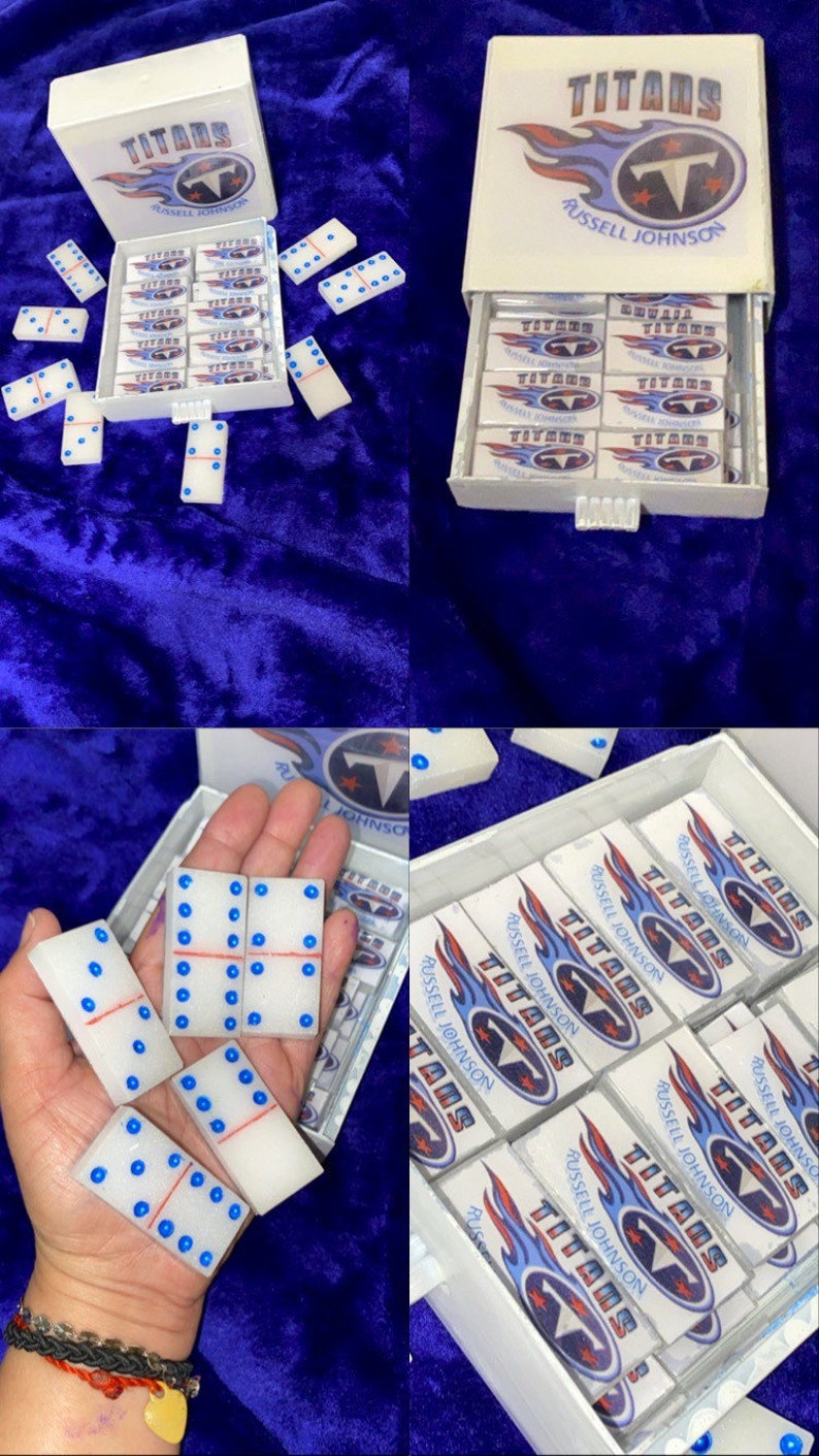 Custom Dominoes Sets Handmade Personalizeable image 3