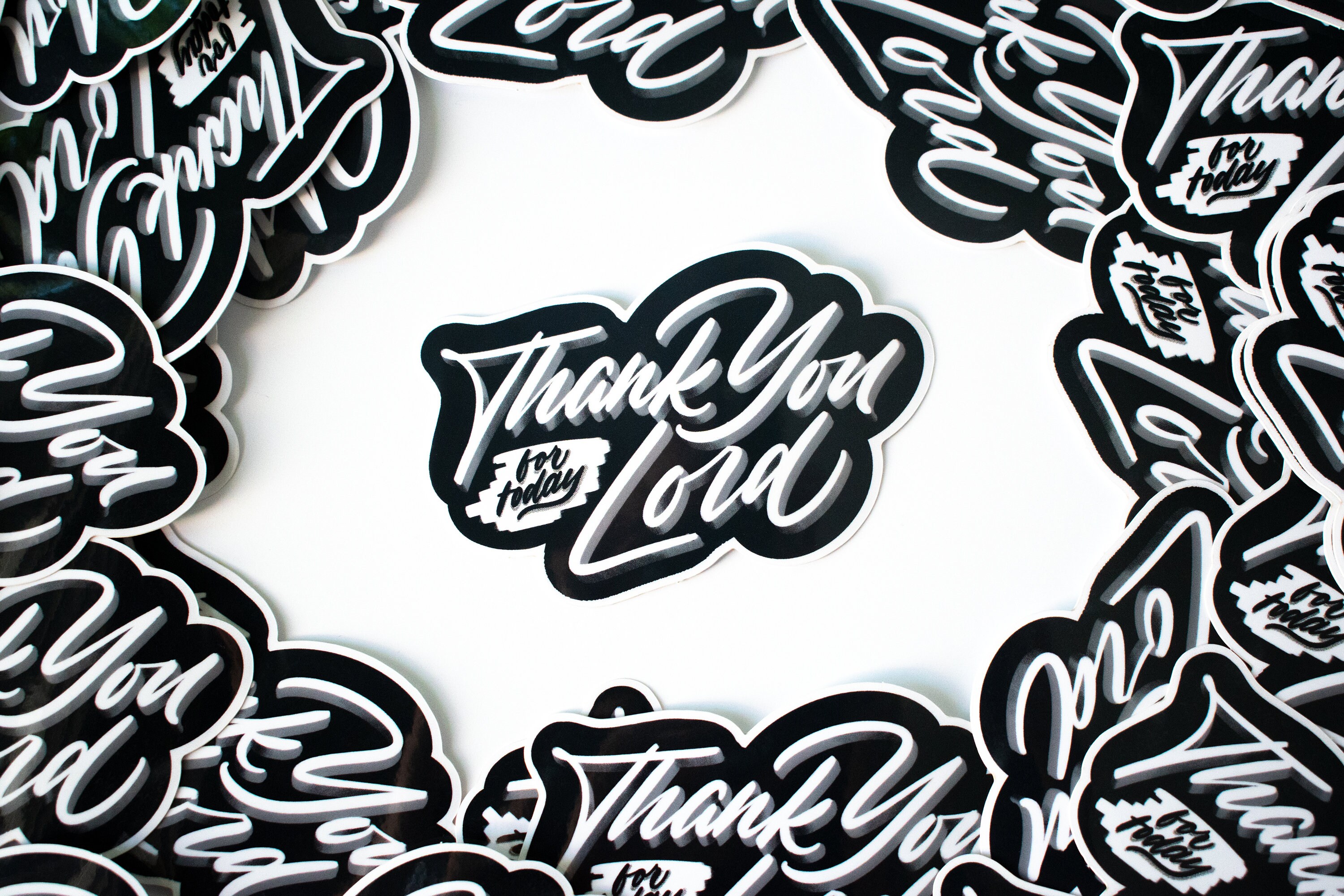 Thank You for Today Lord Waterproof Vinyl Sticker for Water - Etsy UK