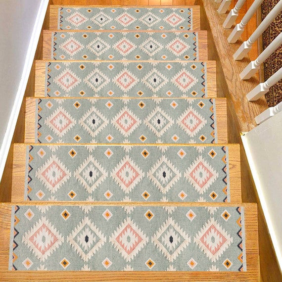 Traditional Collection Stair Treads Rug Carpetstep Rugs Etsy