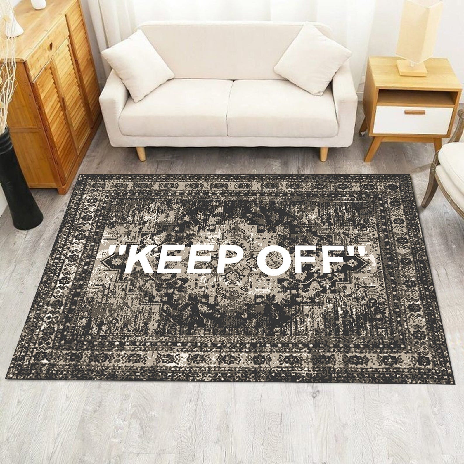 Keep OffKeep Off Rug Non Slip Rug Home Decoration Rug | Etsy