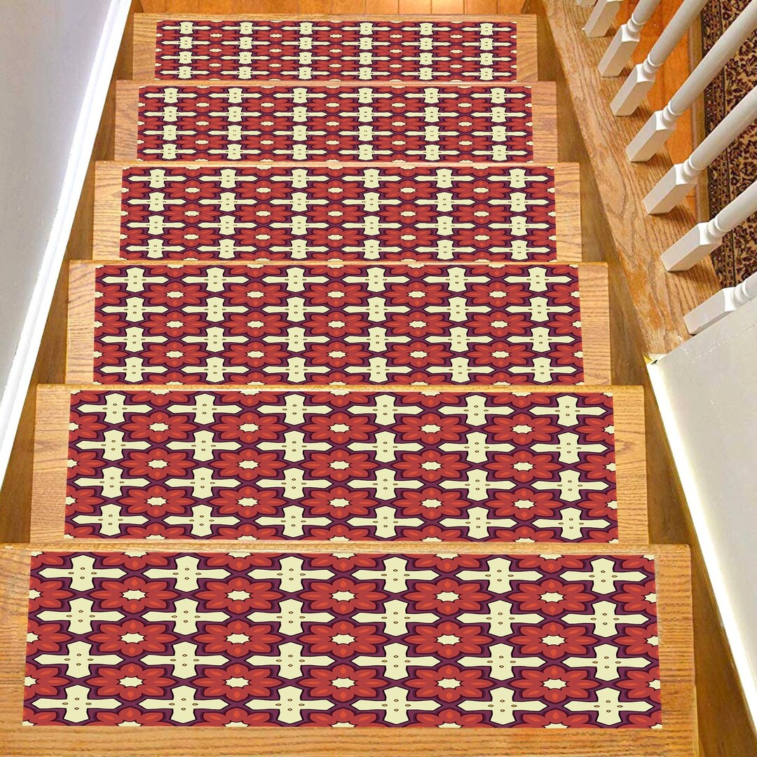 Traditional Collection Stair Treads Rug Carpetstep Rugs Etsy
