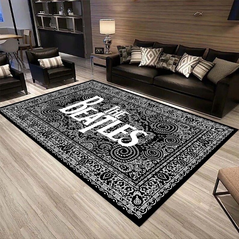 The Beatles Home Decoration Rug Beatles Rug Living Room - Etsy