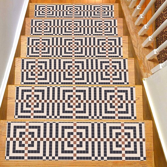 Traditional Collection Stair Treads Rug Carpetstep Rugs Etsy