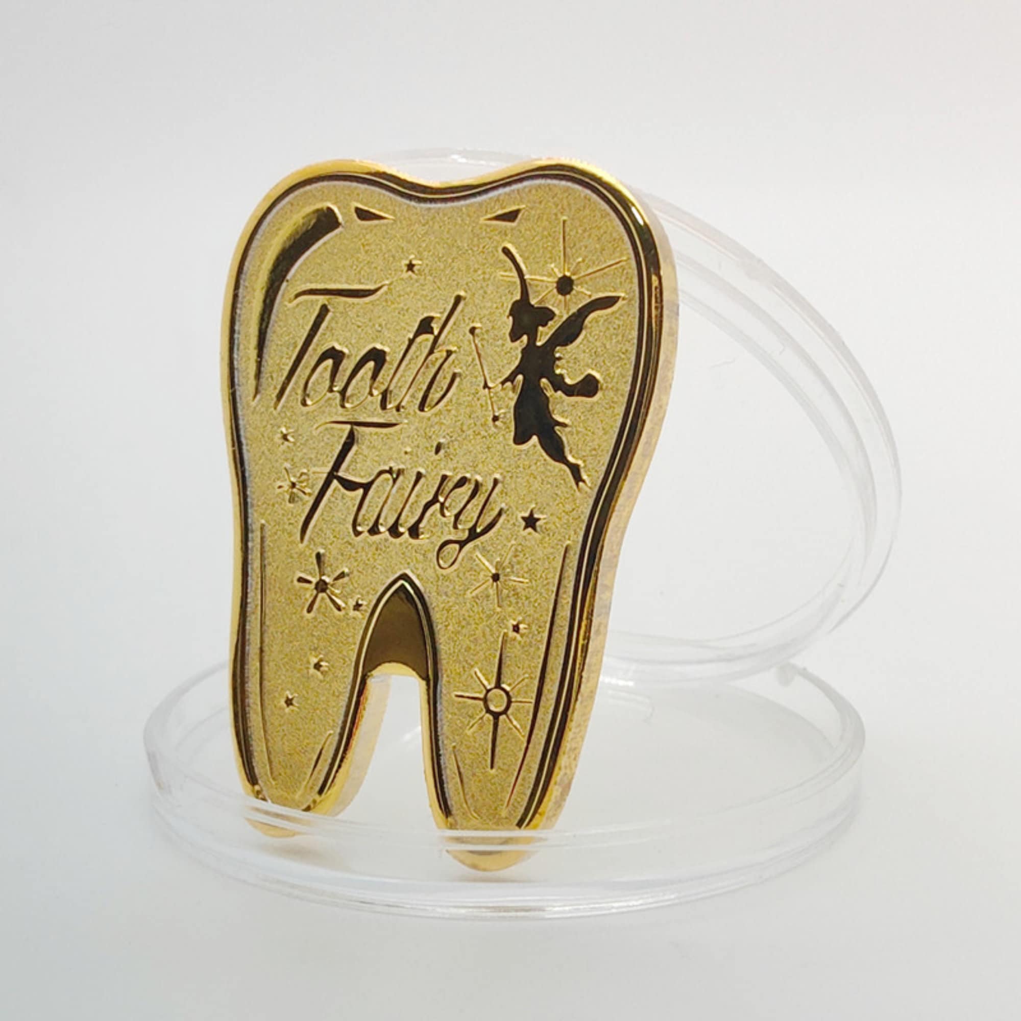 Tooth Faiy Coins Fo Lost Tooth Kids With Gold-Plated,1