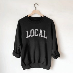 LOCAL Crewneck Sweatshirt ~ Black