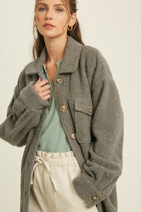Cozy teddy jacket discount