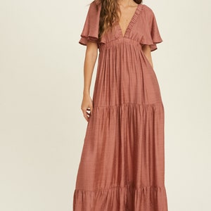bridesmaid dress styles with sleeves Sienna One-Shoulder Shirred Dress