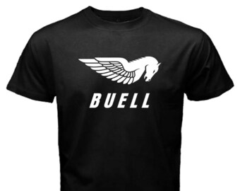 Maglietta T-Shirt motorcicle moto Buell New Logo Inspired Maglietta T-Shirt motorcicle moto Buell New Logo Inspired