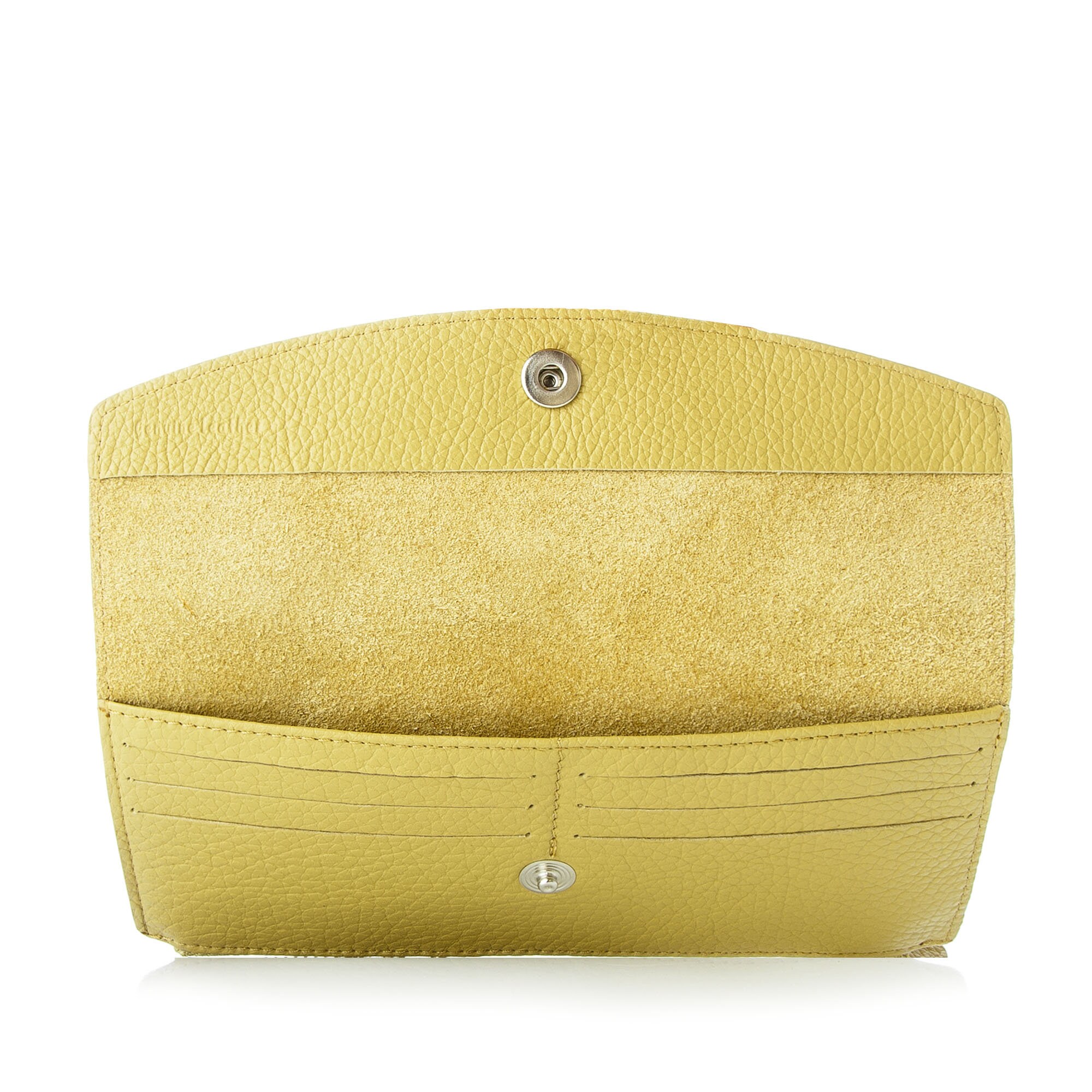 Yellow womens wallet Business card holder Card holder wallet Etsy