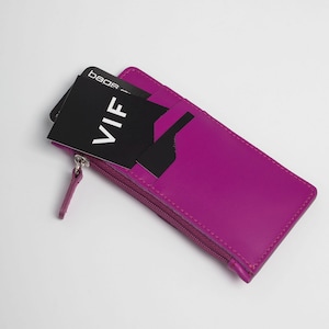 Perple business card holder Women business card Credit card holder