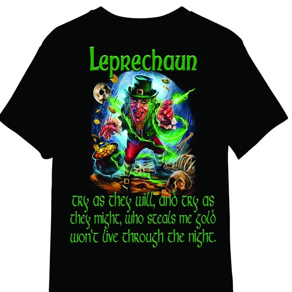 Leprechaun T Shirt Etsy