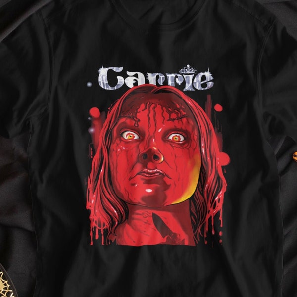 Scary Movie/Carrie T-shirt/Halloween Shirt/Carrie Movie Poster/Horror Movie/Men's T-shirt, Women's T-shirt, Kid's T-shirt