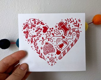 Quick Handmade Christmas Card – I Heart Maggie