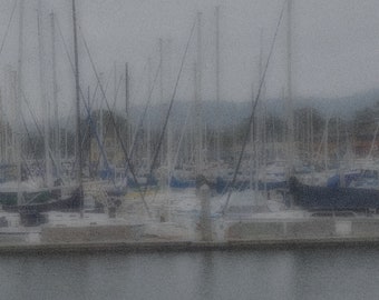 Giclée Fine Art Print, Unframed, Boats in the Bay