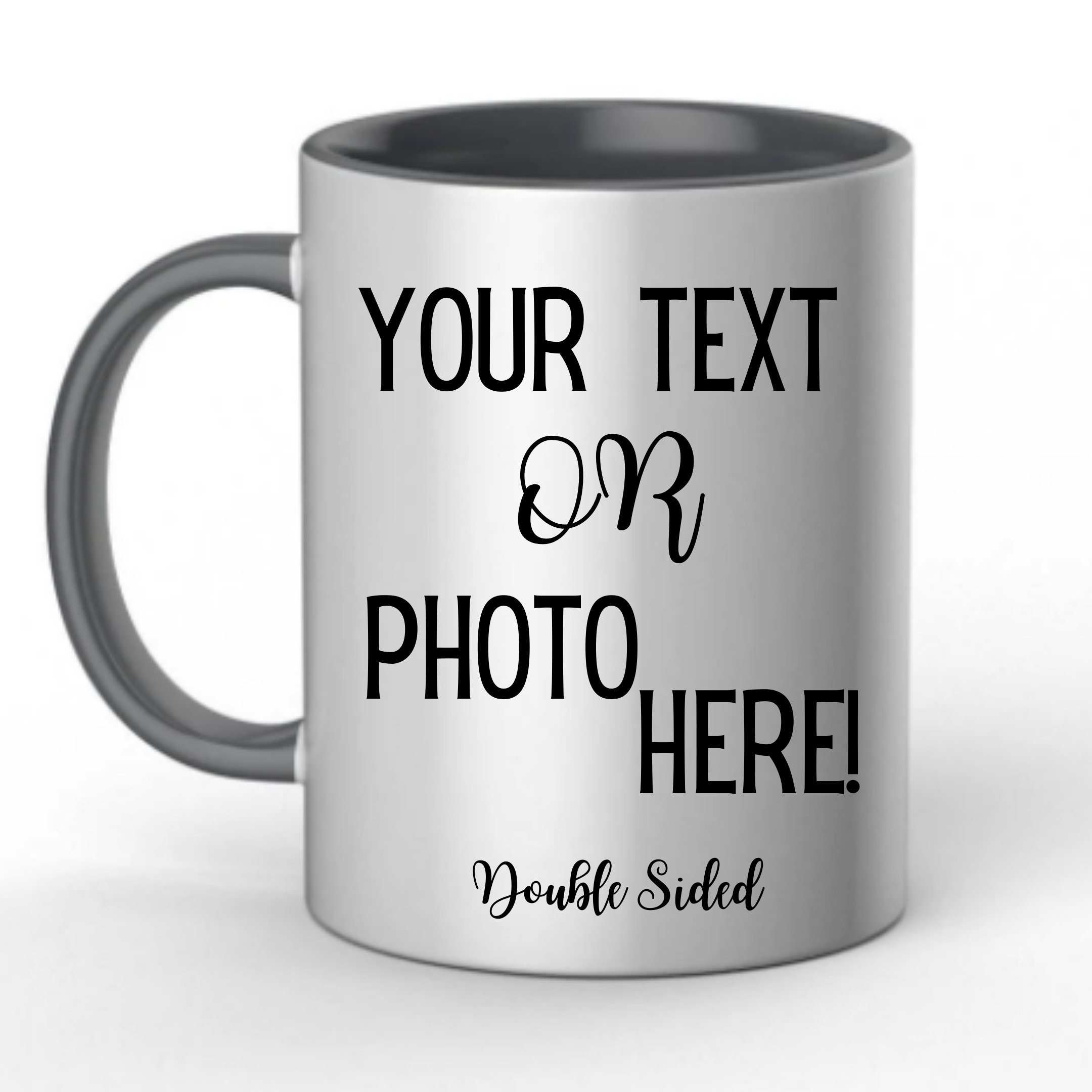 Oz Personalized Photo Mug Customized With Up To Photos Etsy