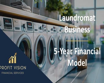 Laundromat Business – 5 Year Financial Model