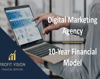 Digital Marketing Agency – 10 Year Financial Model