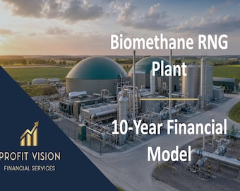 Biomethane RNG Plant – 10 Year Financial Model