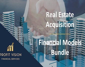 Real Estate Acquisition Financial Models Bundle (5 Templates)
