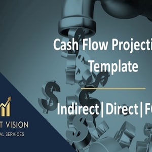 Plantilla de proyecciones de flujo de efectivo: métodos directo, indirecto y FCFF