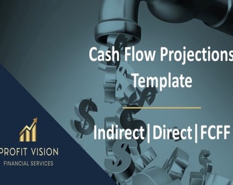 Modelo de Projeções de Fluxo de Caixa - Métodos Direto, Indireto e FCFF