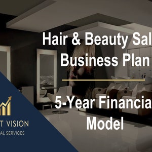 Hair & Beauty Salon - 5 Year Financial Model