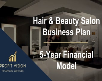 Hair & Beauty Salon - 5 Year Financial Model