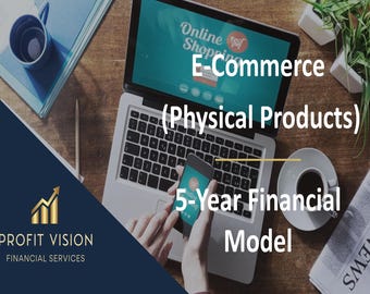 E-Commerce Startup Financial Model - 5 Year Business Plan