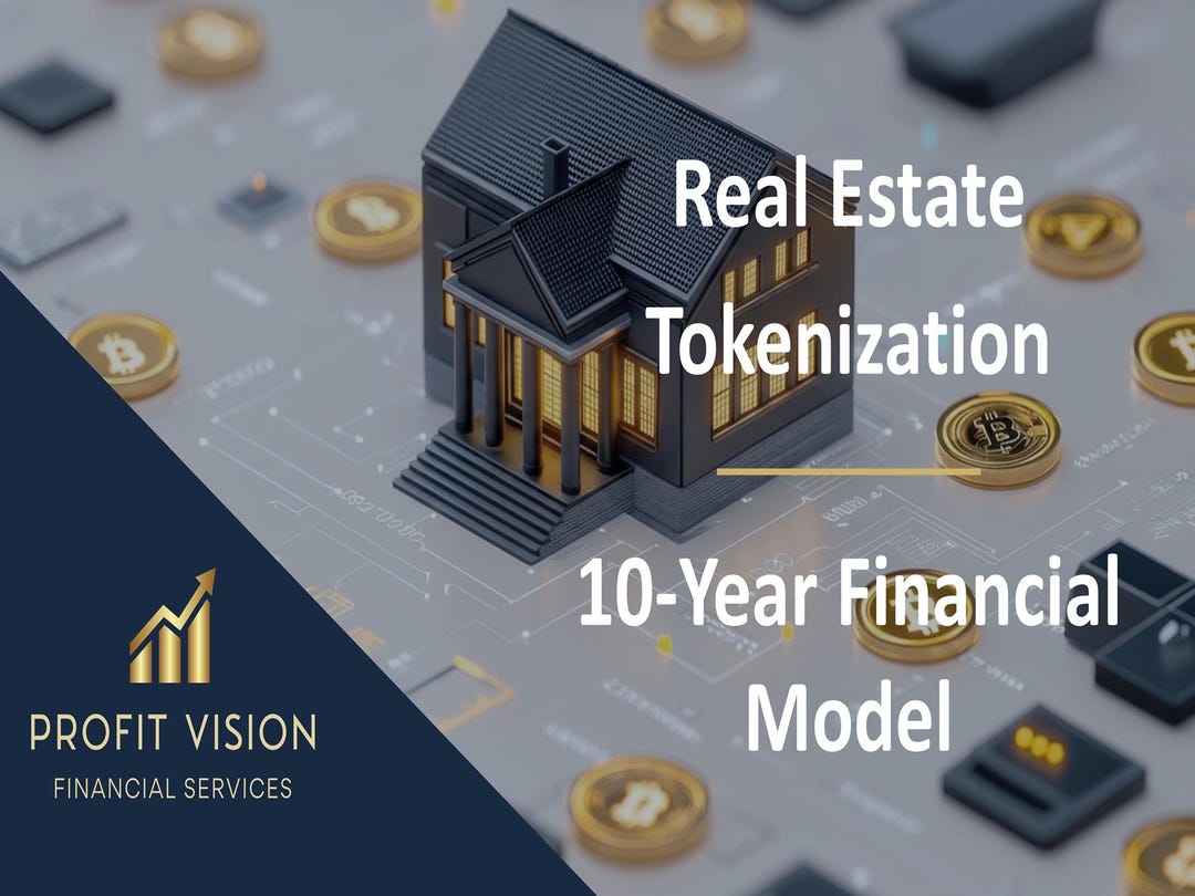 Real Estate Tokenization - 10 Year Financial Model - Etsy