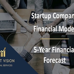 Startup Company Financial Model - 5 Year Financial Forecast