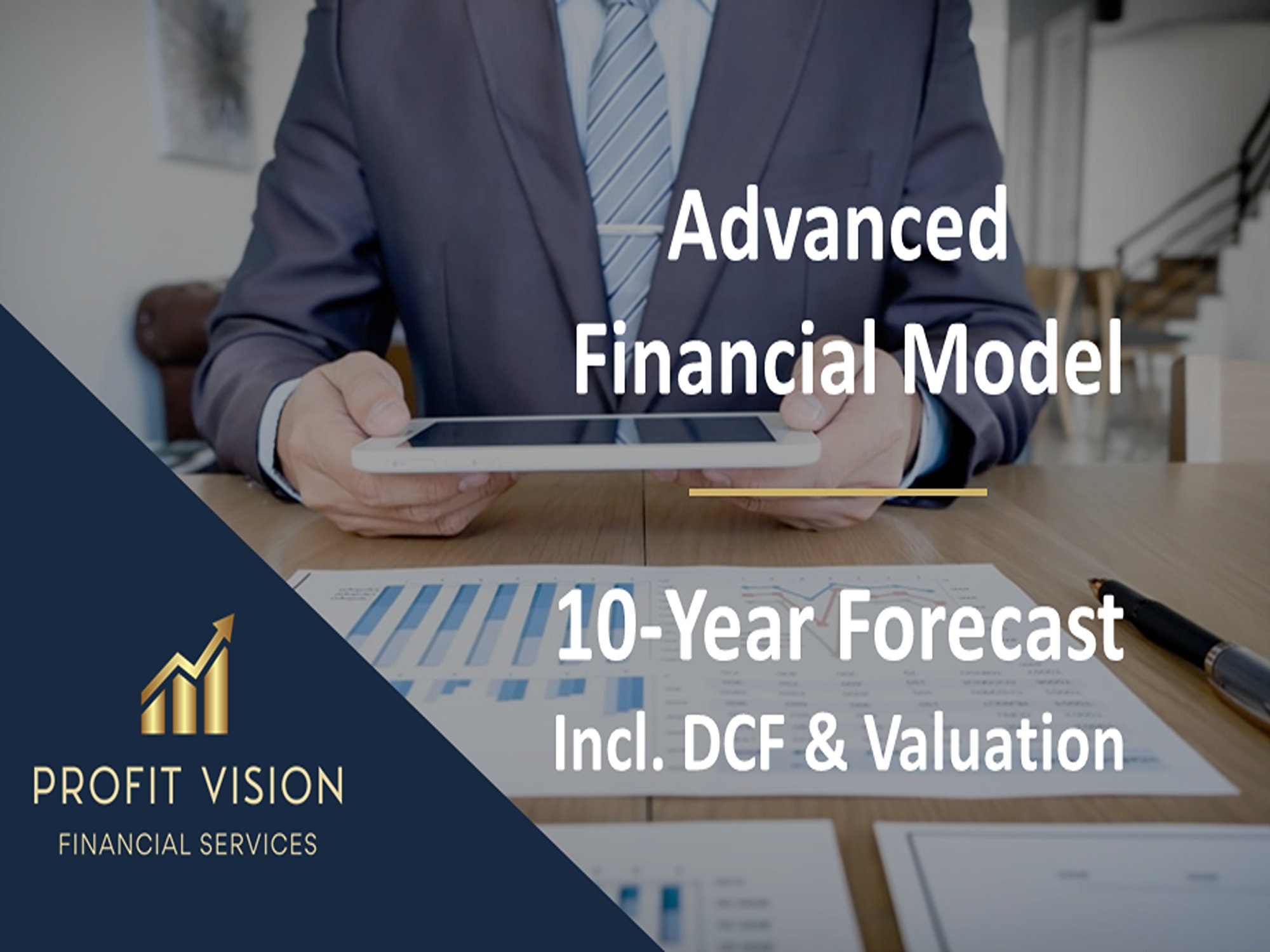 Advanced Financial Model | 10-year Business Plan With DCF
