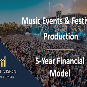 Music Events & Festivals Production - 5 Year Financial Model