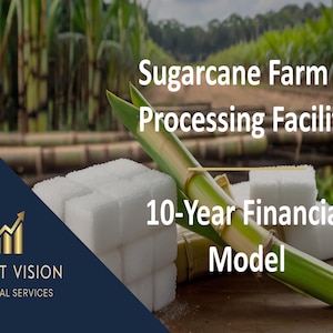Sugarcane Farm & Verarbeitungsanlage - 10-jähriges Geschäftsmodell