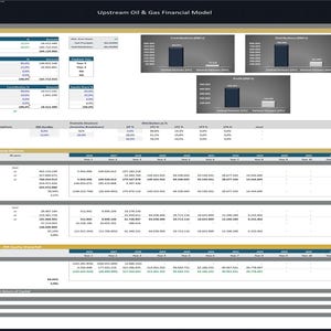 Upstream Oil & Gas Project - 20 Year Financial Model image 12