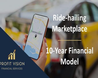 Ride-hailing Marketplace – 10 Year Financial Model