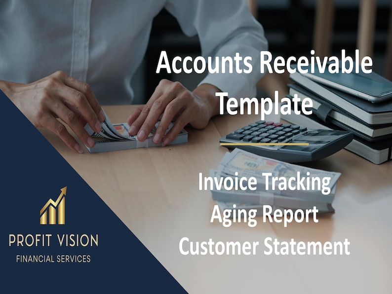 Accounts Receivable Template | Invoice Tracking | Aging Report ...