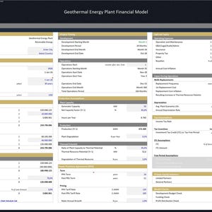 Geotermisk energi – Projektfinansieringsmodell bild 4