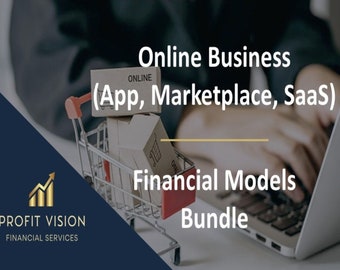 Online Business Financial Models Bundle (5 Templates)