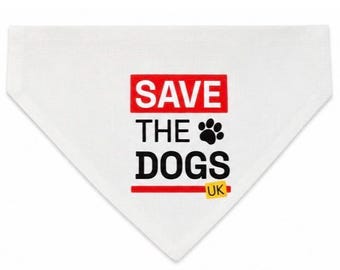 Save the Dogs UK Bandanas