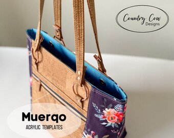 Country Cow Designs Muerqo Tote Acrylic Templates USA made and shipped