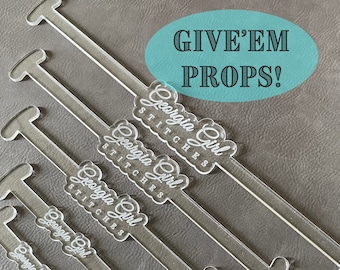 Acrylic Bag Props: Watermarks for Bag Photography