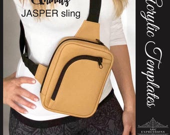NEW to the shop! Jasper Sling by Unikatz Acrylic Template Set! Made in the USA!
