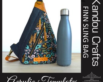 Finn Sling Bag Acrylic Template Set - Kandou Crafts