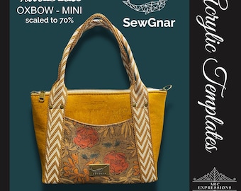 Oxbow Mini Acrylic Template Set: Noodlehead & SewGnar Inspired