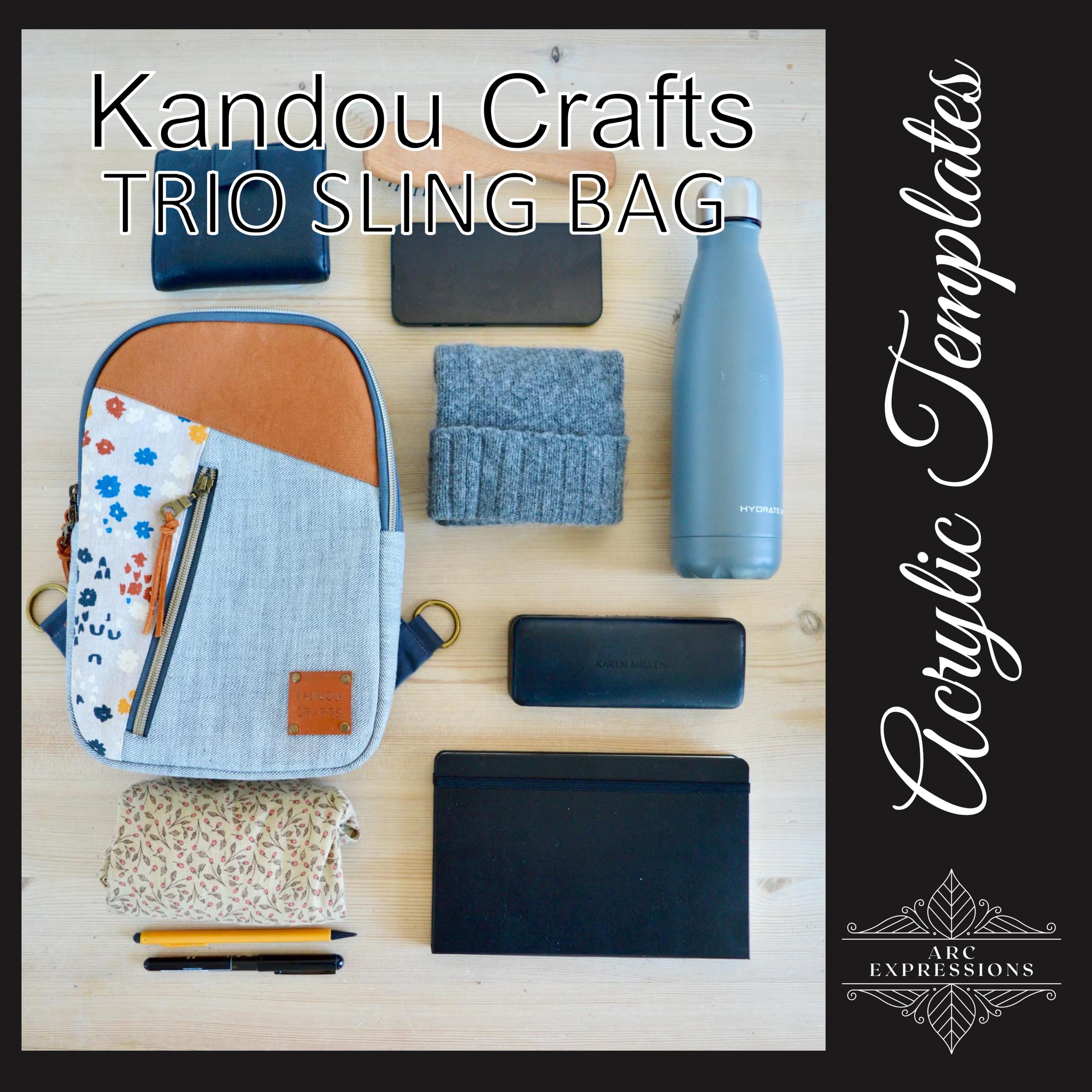 Kandou Crafts Trio Sling Acrylic Template Set - Etsy